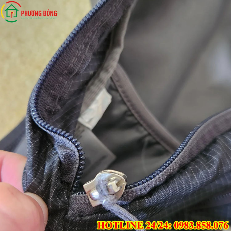 Cách sửa khóa áo khoác bi tuột 2 bên
