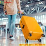 Cách sửa khóa vali bi bung tại sân bay